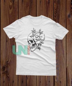 Perfect for You! Floral Skull T-Shirt - Uncommonlystore.com