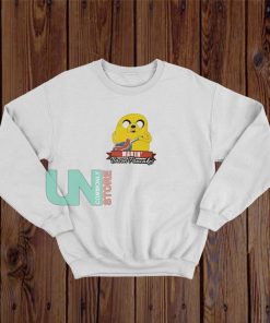 Adventure Time Jake Makin Bacon Pancakes Sweatshirt