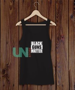 Black Guns Matter Logo Tank Top