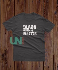 Black Guns Matter Vintage Logo T-Shirt