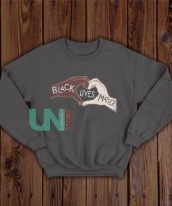 Heart Hands BLM Sweatshirt - uncommonlystore.com