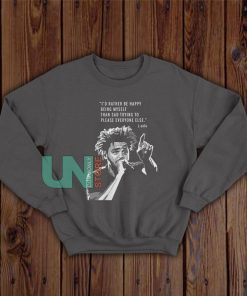 J Cole Quotes Being Sweatshirt - uncommonlystore.com