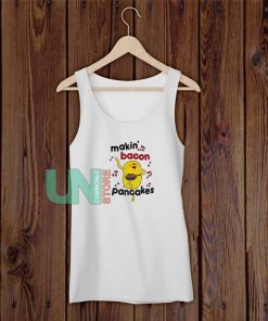 Makin Bacon Pancakes Tank Top Funny Adventure Time