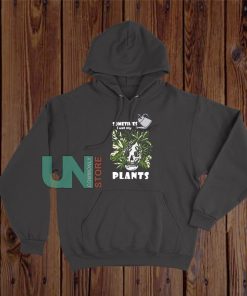 Skull Sometimes I Wet My Plants Hoodie