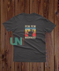 Vintage Cat Pew Pew Madafakas T-Shirt