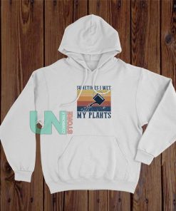 Vintage Sometimes I Wet My Plants Hoodie