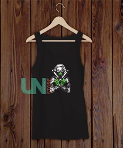 Weed Dolly Parton Tattoos Gun Tank Top