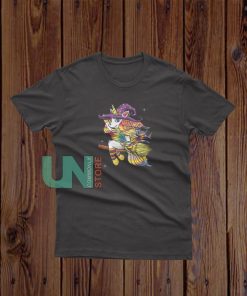 Flying Unicorn Witch T-Shirt