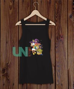 Flying Unicorn Witch Tank Top