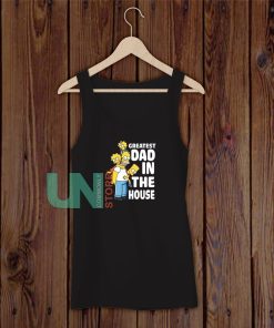 Greatest Dad In The House Simpson Tank Top