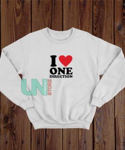 I Heart One Direction Sweatshirt