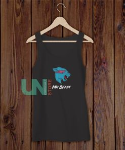 Mr Beast Head Logo Tank Top