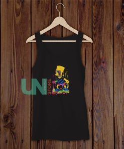 Trippy Bart Simpson Tank Top