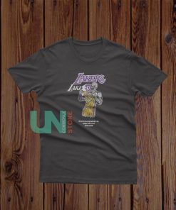Warren Lotas Kobe Bryant Lakers Memorial T-Shirt
