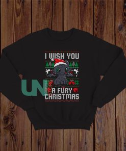 Toothless Fury Christmas Sweatshirt