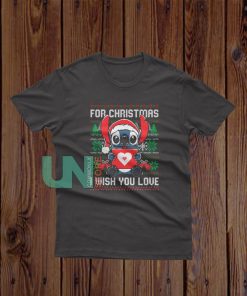 Christmas Stitch Wish You Love T-Shirt