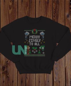 Invader Zim Merry Jingly To All Sweatshirt