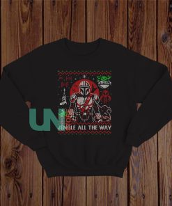 Jingle All The Way Mandalorian Sweatshirt