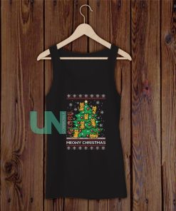 Meowy Christmas Tank Top