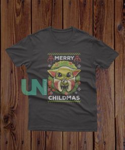 Merry ChildMas Baby Yoda T-Shirt