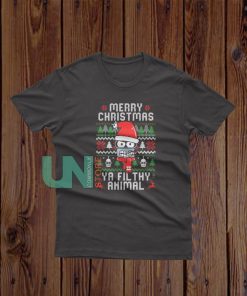 Merry Christmas Ya Filthy Animal T-Shirt