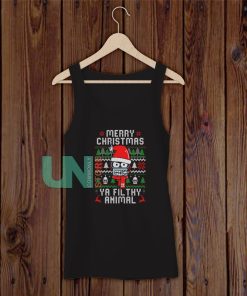 Merry Christmas Ya Filthy Animal Tank Top