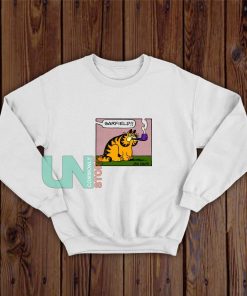 Garfield-Smoking-Sweatshirt
