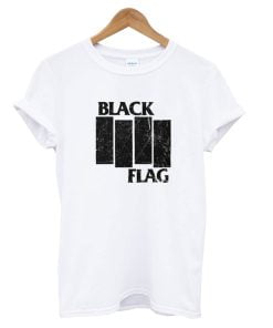 Black Flag Distressed- T-Shirt