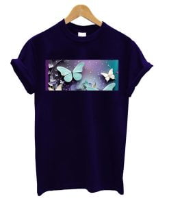 Butterflies and Flowers T-Shirt