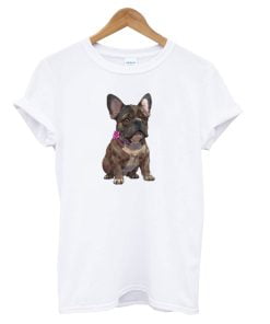 Dog with Flower T-Shirt