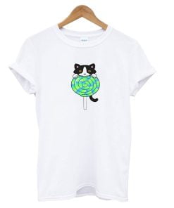 Happy Candy Cat T-Shirt