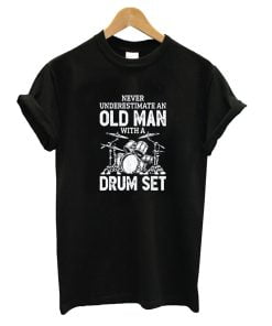 Old Man with a Drum T-Shirt