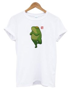 Yoga Frog Tree Pose T-Shirt