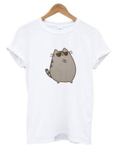 Funny Cat And Glass T-Shirt