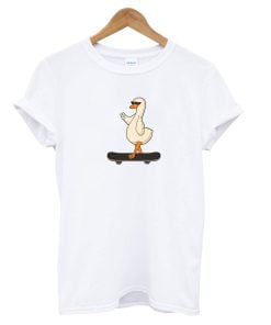 Goose on Skateboard T-Shirt