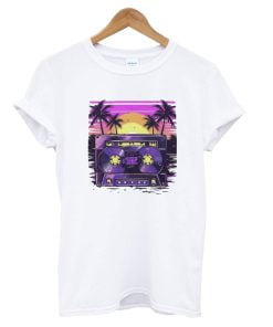 Retro Purple Groove T-Shirt