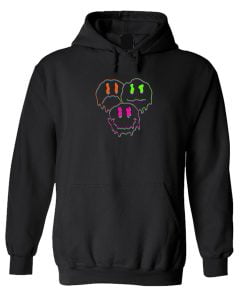 Colorfull Melted Emoji Hoodie