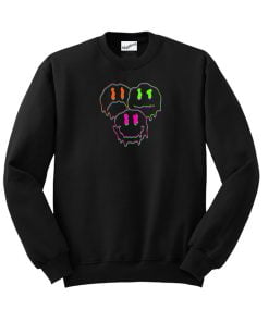 Colorfull Melted Emoji Sweatshirt