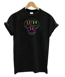 Colorfull Melted Emoji T-Shirt