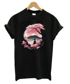 Mount Fuji Cherry Blossoms T-Shirt