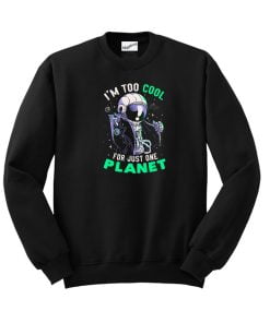 Quote Astronaut Sweatshirt