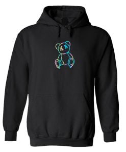 Rainbow Teddy Bear Hoodie