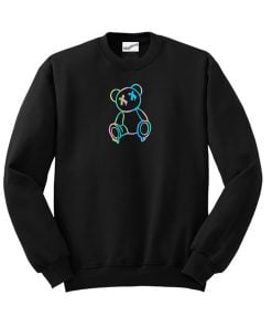 Rainbow Teddy Bear Sweatshirt