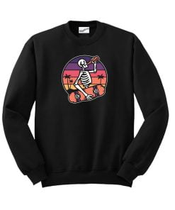 Skater Skeleton Sweatshirt