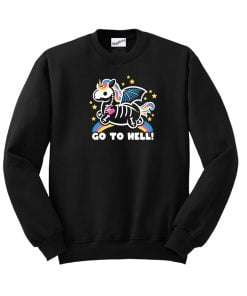 Skeleton Unicorn Sweatshirt