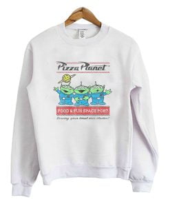 Toy Story Pizza Planet Aliens Sweatshirt